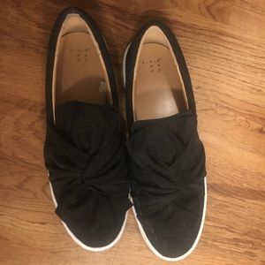 A New Day - Black Slip-On Shoes - Size 9.5